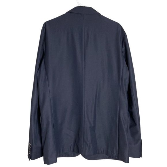 J Crew Navy Blue Ludlow Wool Blend Sports Coat NWT - Picture 6 of 11